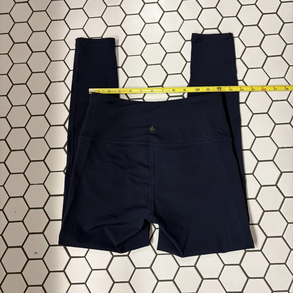 Prana Luxara 7/8 Leggings Navy High Rise Yoga Pants Small